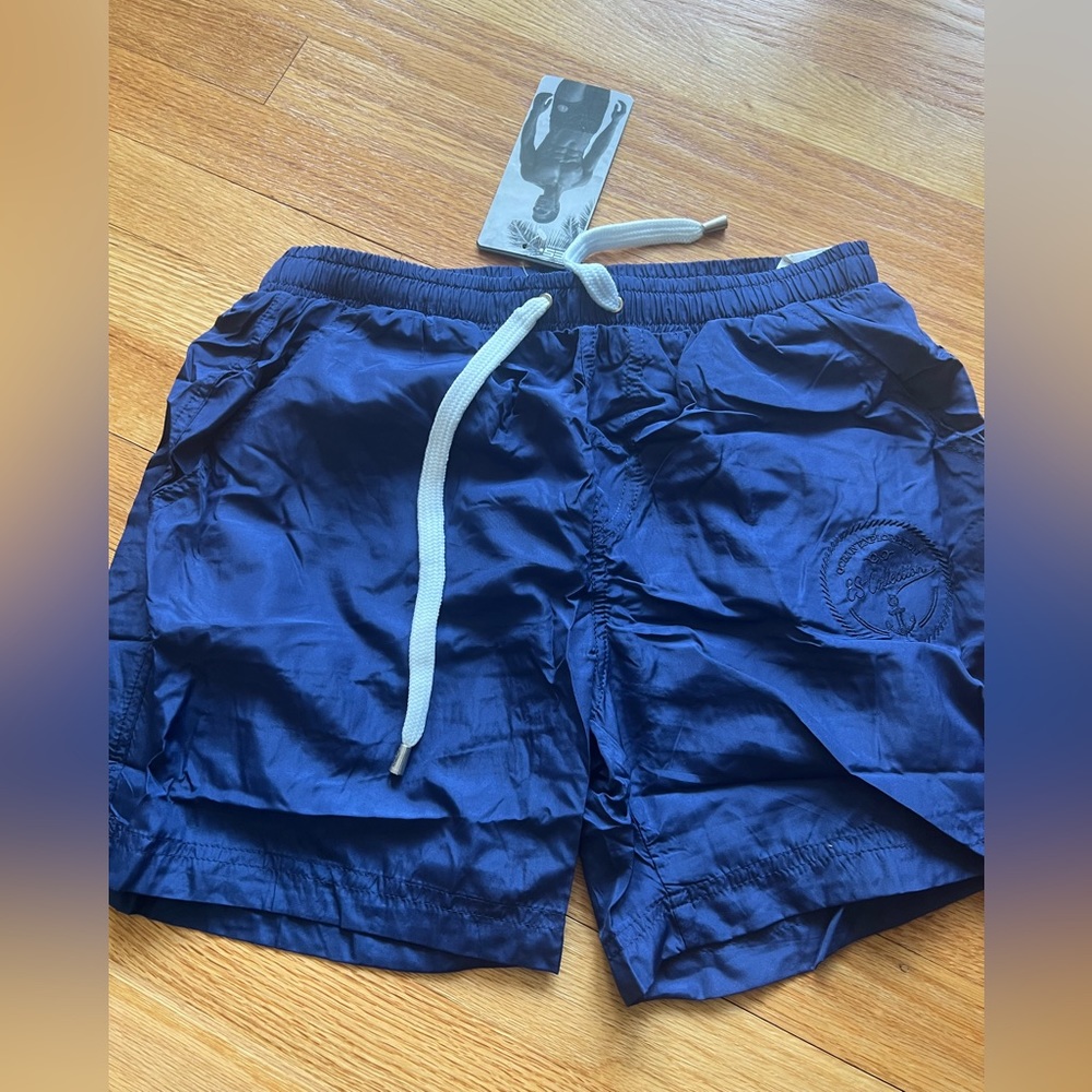 New ES Collection Swim Trunk, Casual Shorts, Blue size M